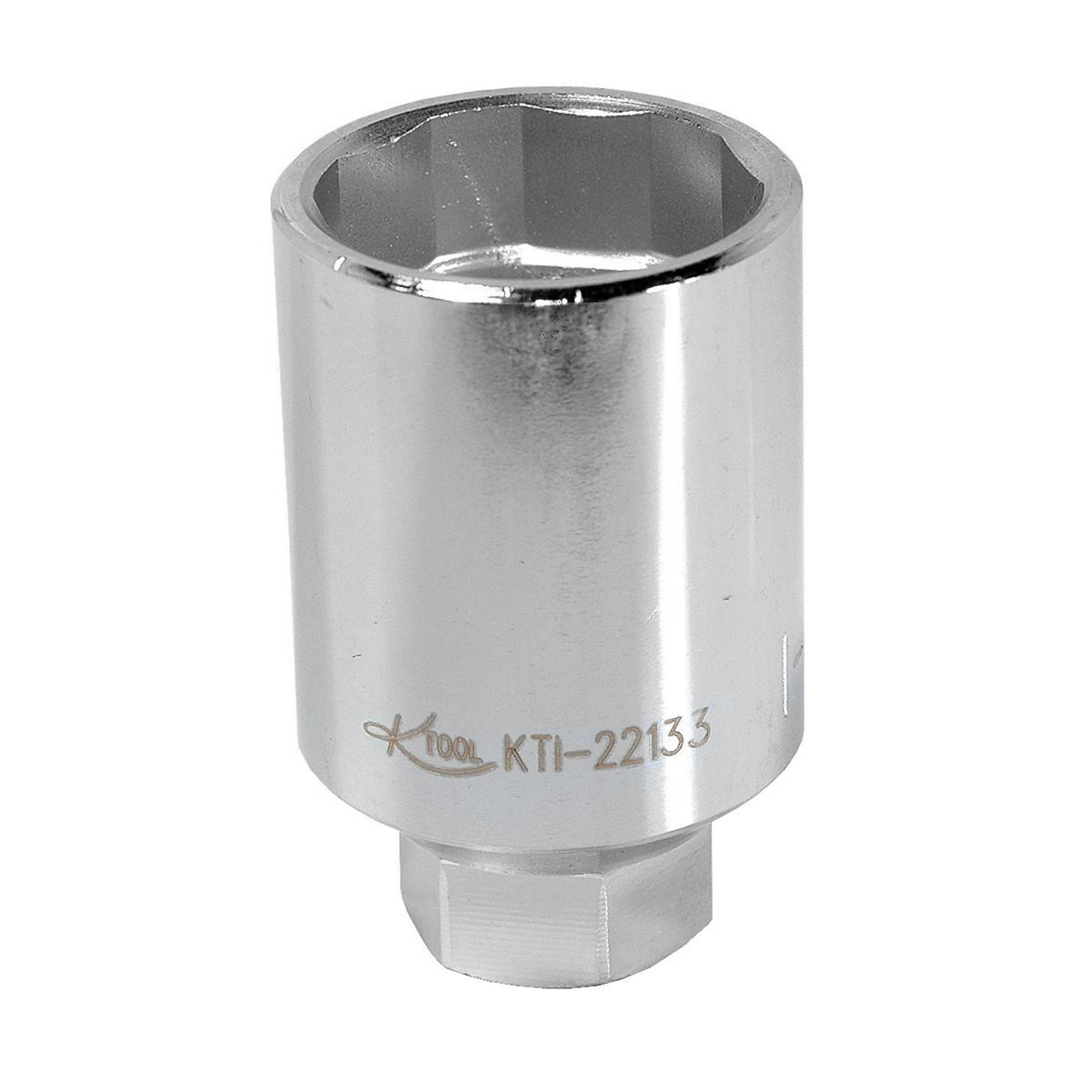 K Tool International Oil Sender Socket — 3/8in. Drive, 1 1/16in. Diameter, Chrome Vanadium Steel, Model# KTI22133
